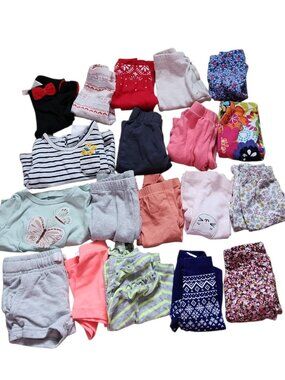 3month Carter's Girls' Mixed Bottoms & tops Bundle